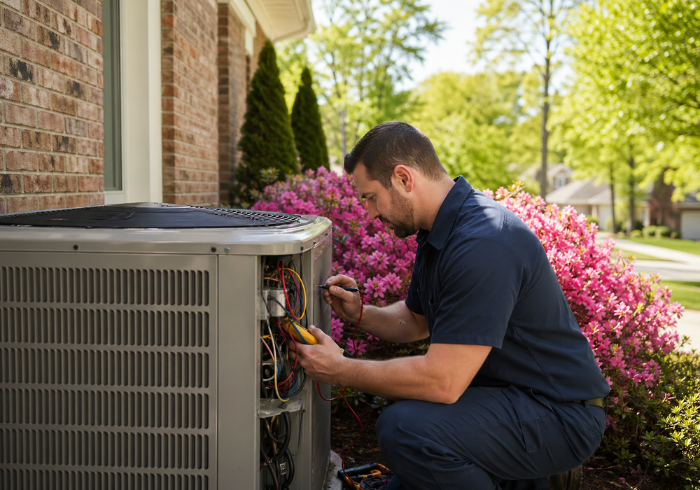 HVAC tune-ups in Spring